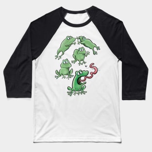 Frogs! Baseball T-Shirt